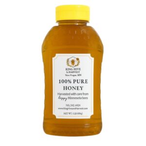 Pure Honey in Squeeze Bottle - 1lb